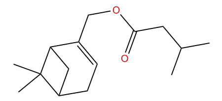 6,6-Dimethylbicyclo[3.1.1]hept-2-en-2-yl-methyl 3-methylbutanoate